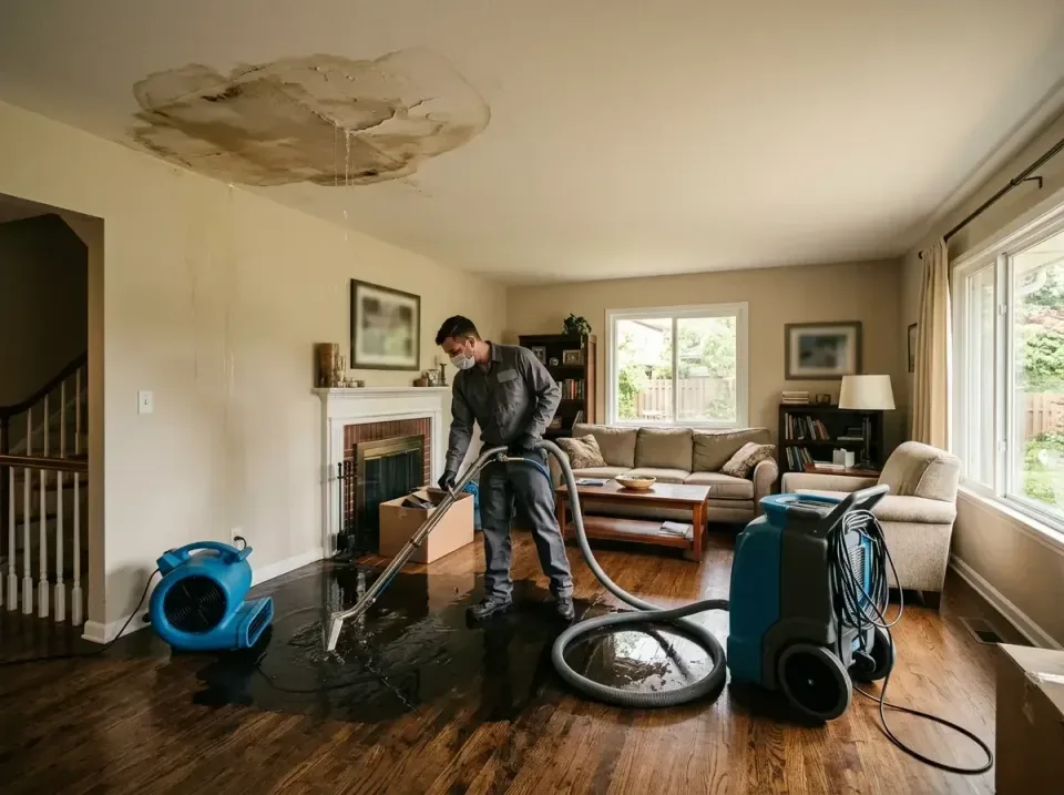 attic-pipe-burst-ceiling-drip-008 — frequently asked questions, Water Damage Restoration & Carpet Care in North Vernon, IN